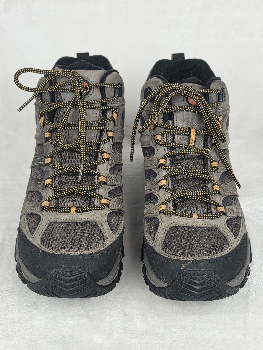 Merrell Moab 2 Mid Waterproof Hiking Boots Mens 10.5 Walnut J035869 - Picture 2 of 9